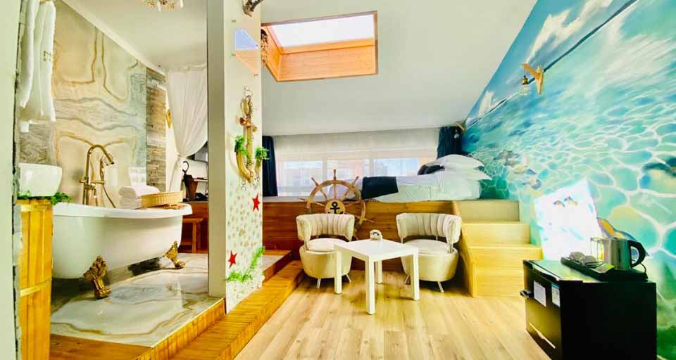 Nomado Boutique Hotel is a unique themed boutique hotel in Ulaanbaatar, Mongolia.