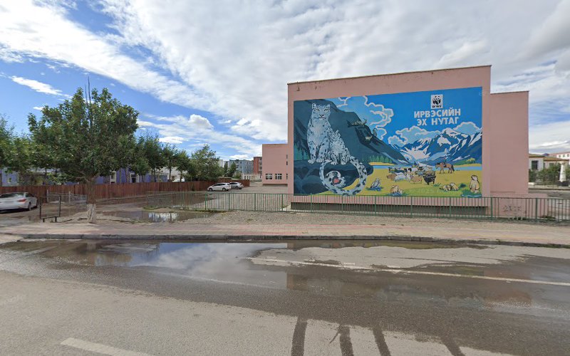 Mural art "The Land of Snow Leopards"